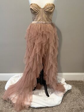 For Love And Lemons x Revolve Bustier Gown